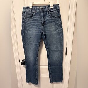 BKE Straight Fit Blue Jeans